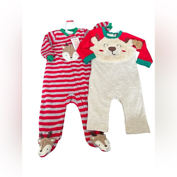 Christmas  Set with Reindeer Design - Picture 2 of 5